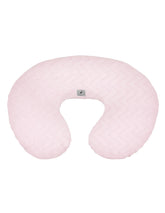 Cojín de Lactancia - Súper Suave - Zig Zag Rosa